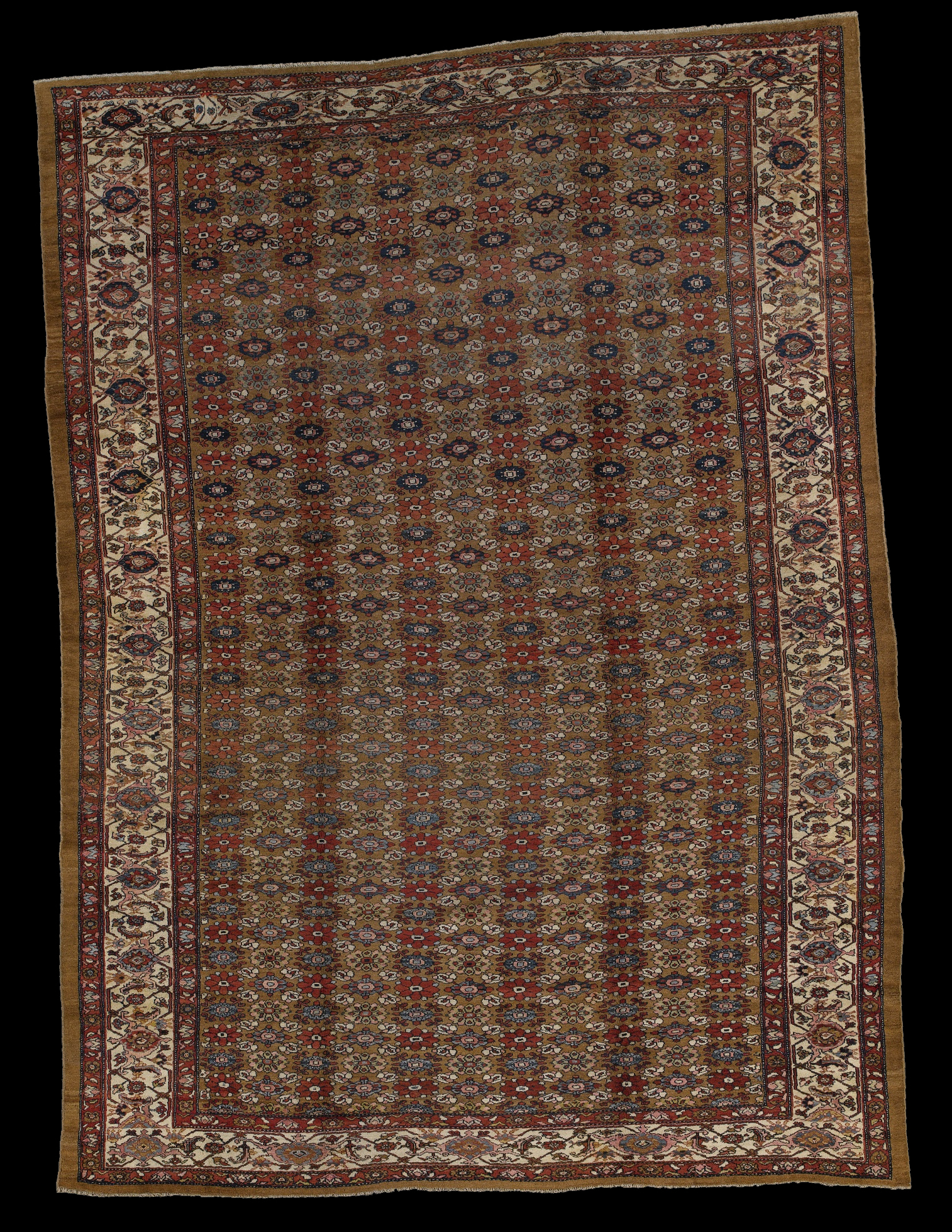 Antique Azerbaijan Rug Nw Iran From The Collection Of Abe Kaoud