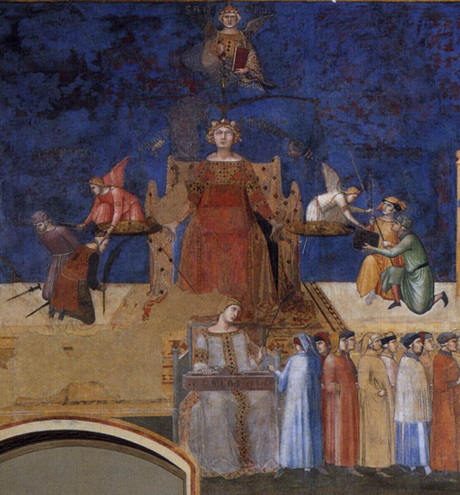 Allegory of the Good Government by LORENZETTI, Ambrogio