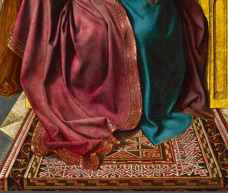 Massys, Quentin (1465-1530) - The Virgin and Child Enthroned, 1490